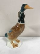 A Beswick figure of a duck,
