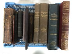 A basket of eleven antiquarian volumes relating to Newcastle and the surrounding areas including