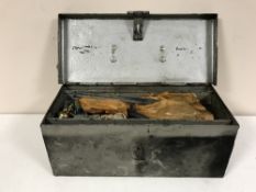 Two tools boxes of hand tools