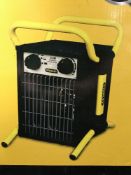 Two boxed Stanley fan heaters