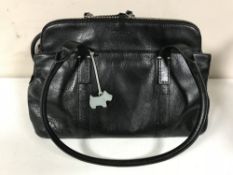 A black Radley hand bag