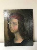 A portrait study after Raphael,