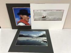 A large quantity of decorative prints in mounts (Q)