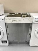 A Whirlpool integrated dish washer