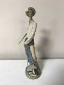 A boxed Lladro figure,