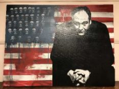 Ant Carver : Tony Soprano (James Gandolfini), a pop art portrait study,