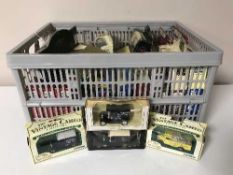 A large quantity of boxed die cast vehicles inc.
