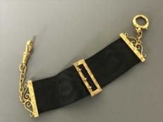 A 9ct gold Victorian fancy Albertina