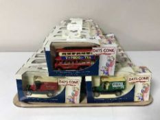 A tray of thirty Lledo Days Gone By The Bygone Days of Road Transport die cast vehicles