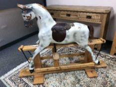 A Haddon Rockers 20th century wooden rocking horse