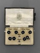 A boxed set of 18ct gold, platinum,