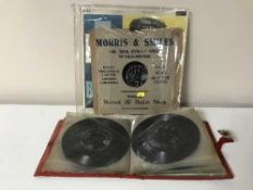 A collection of Elvis Presley 45's, 78's and two LP records - G.I.