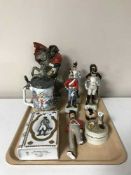 A tray of Napoleonic figures,