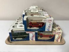 A tray of thirty Lledo Days Gone By The Bygone Days of Road Transport die cast vehicles