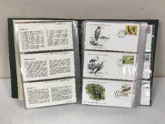 An album - The Official Collection of World Wildlife First Day Covers.