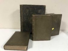 A leather bound family bible and three volumes : General building repairs