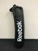 A Reebok punch bag