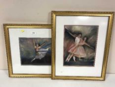 A set of three Steve O'Connell pictures - ballerinas