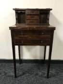 A Regency style lady's writing desk