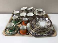 A tray of twenty piece Beswick & Sons tea service, Wedgwood,