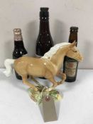 A bottle of Newcastle 900 Anniversary Ale, a bottle of 1935 Jubilee Ale,