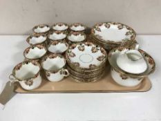 An Osborne china tea service