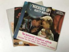A box of LP records - easy listening,