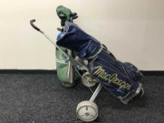 A McGregor golf bag,