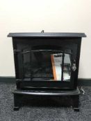 A Beldray electric fire in the form of a stove