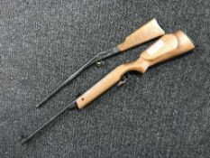 An SMK model 12 air rifle, .