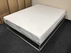 A 5' Ergoflex memory foam mattress,