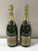 Two magnums of Charlemagne Premium demi-sec