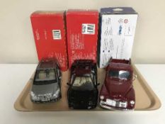 Six large die cast vehicles by Maisto,
