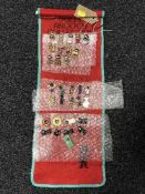 Thirty one Golly pin badges