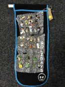 Twenty nine Golly pin badges