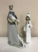 Two Lladro figures - girls