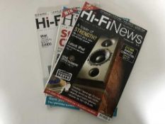 A large quantity of magazines relating to hi-fi's
