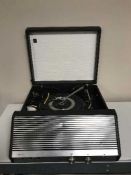 A mid 20th century Bush table top record player