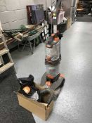 A Vax Dual Power carpet cleaner and accessories
