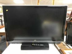 An LG 29 inch LCD TV with lead no remote