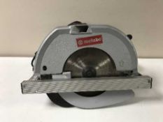A Metabo saw,