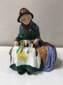A Royal Doulton figure - Silks and Ribbons,
