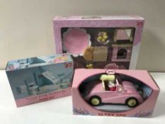 Seven Le Toy Van sitting room play sets,