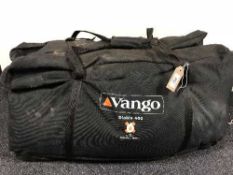 A Vango Diablo 400 six man ten in carry bag