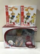 Two boxed Gotz dolls,