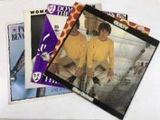 Four boxes of LP records - Roy Oribson, The Hollies, Elvis, Stevie Wonder,