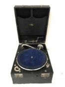 A Lissenola table top gramophone