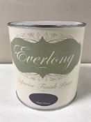 Six boxes containing Everlong Superior Finish paint