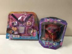 Five Doc Mc Stuffins scubs roll play sets,