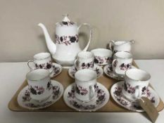 Fifteen pieces of Paragon Michelle tea china